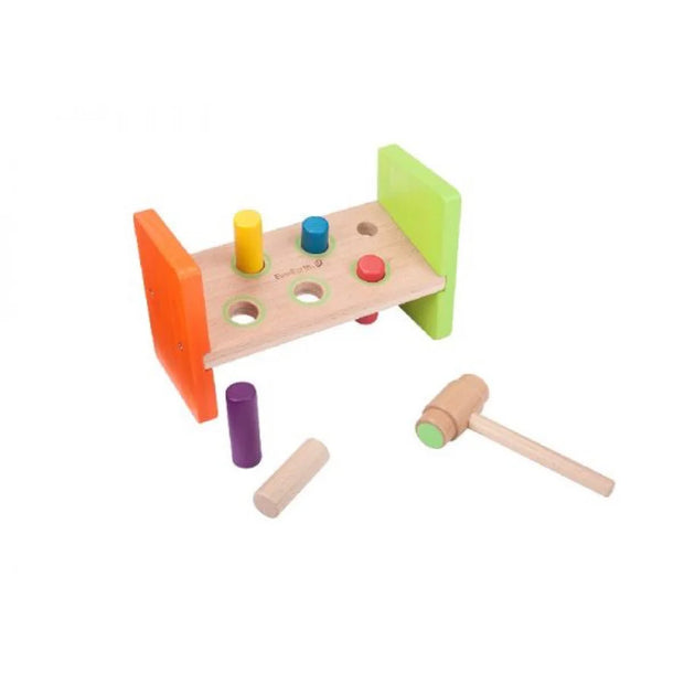 Wooden Pounding Bench