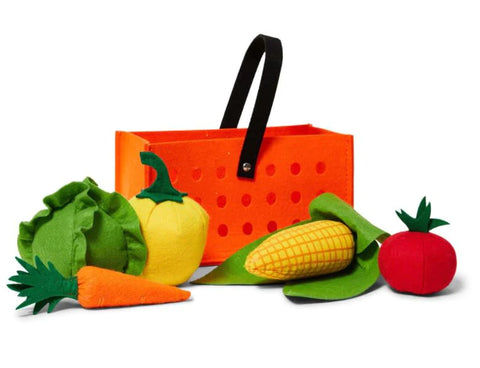 Felt Food Playset- Farmers Market
