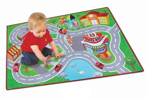 Ferrari Junior Playmat and Car