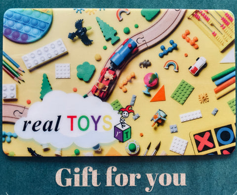 Real Toys Online Gift Voucher