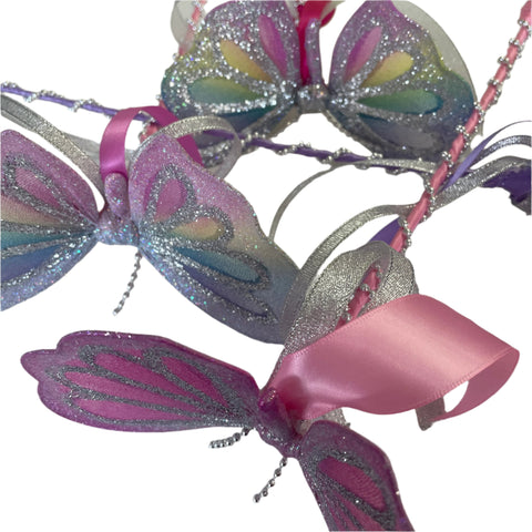 Butterfly Wand Glitter Wire - The Fairy Lady