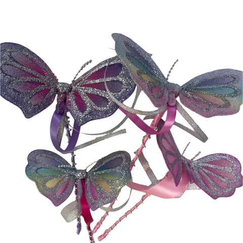 Butterfly Wand Glitter Wire - The Fairy Lady