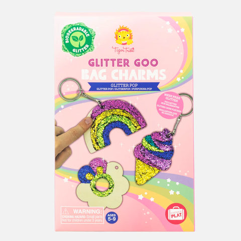 Glitter Goo Bag Charms - Glitter Pop