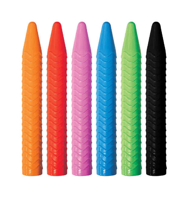 6 Spiral Crayons