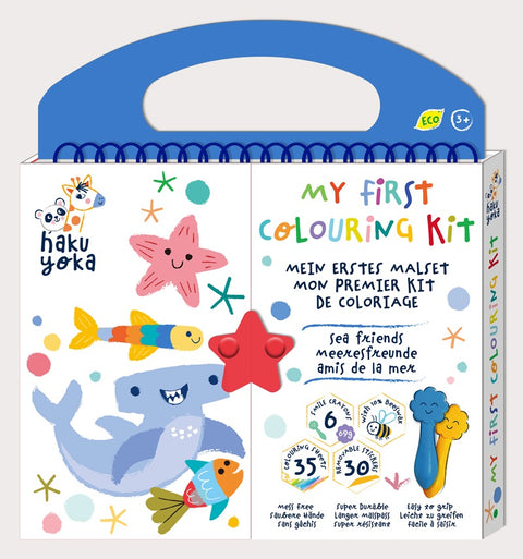 My First Crayon Colouring Kit - Dinosaur