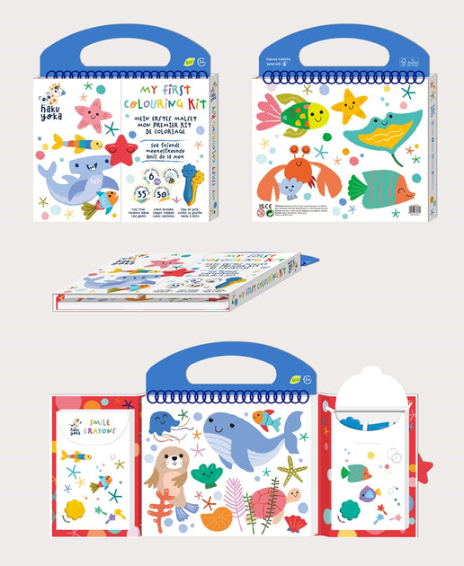 My First Crayon Colouring Kit - Dinosaur – realtoys
