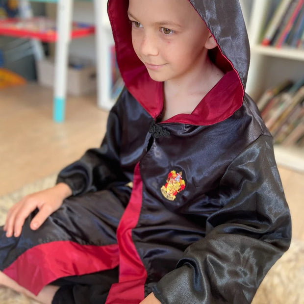Harry Potter Gryffindor Cape with Hood-one size