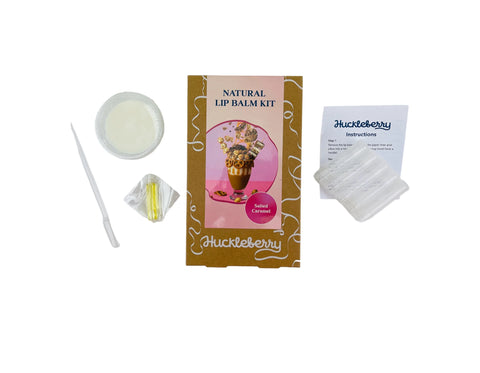 Make Your Own Natural Lip Balm Kit- Salted Caramel