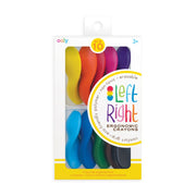 Left and Right Ergonomic Crayons