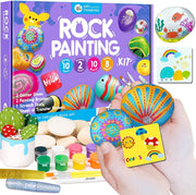 Rock Painting Kit-Metallic