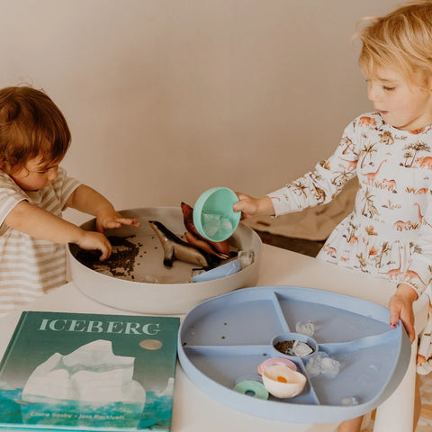 Ocean Stacking Cups with 5 Bonus Treasure Fish Coins