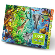 100 pce Holographic Jungle Paradise Puzzle