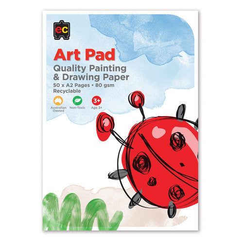 DRAWING AND PAINTING PAD LARGE