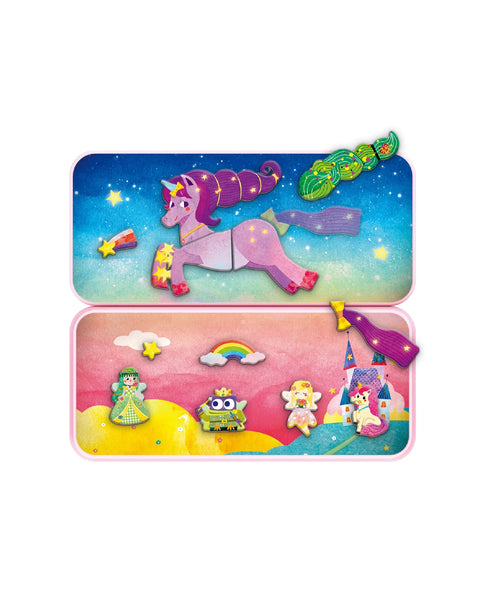 Magnetic Puzzle Tin - Unicorns