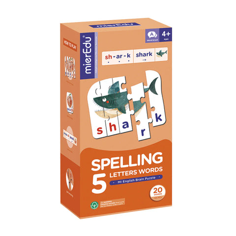 Spelling 5 Letter Word Puzzles