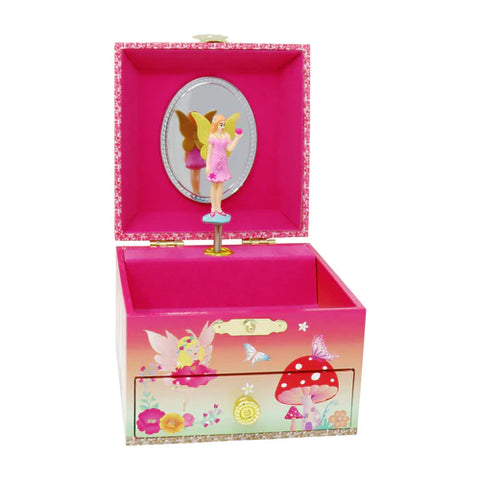 Unicorn & The Pixie Fairy Small Musical Jewellery Box