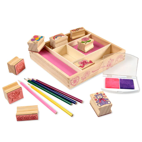 Friendship wooden stamp set