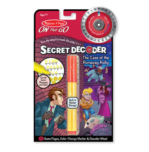 On The Go Secret Decoder - The Case of the Runaway Ruby