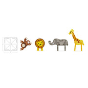 Magnetic Tiles Safari Animals 25pce