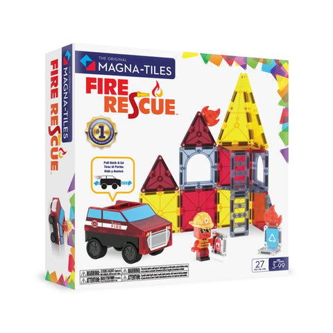 Magna Tile Fire Rescue