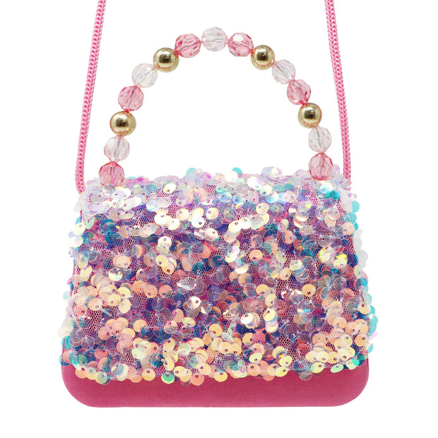 Mermaid Flip Sequinned Handbag