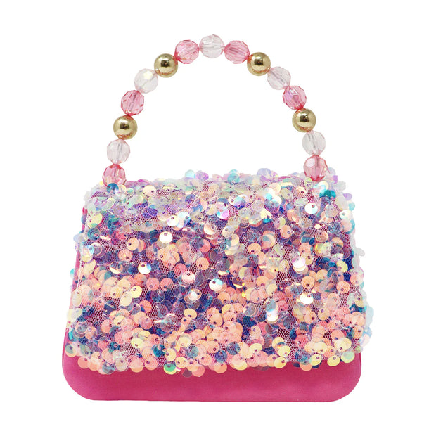 Mermaid Flip Sequinned Handbag