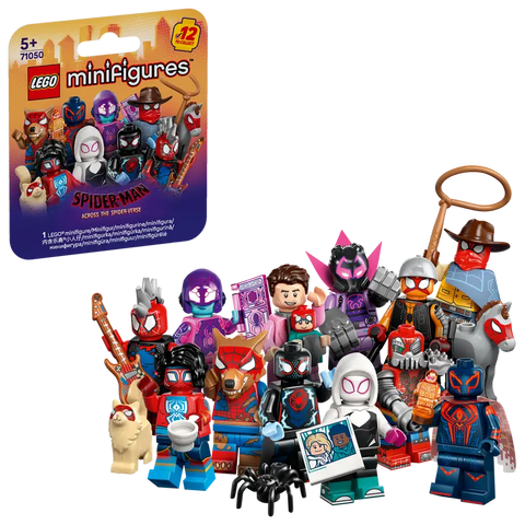 Minifigures Spiderman Across the Spiderverse