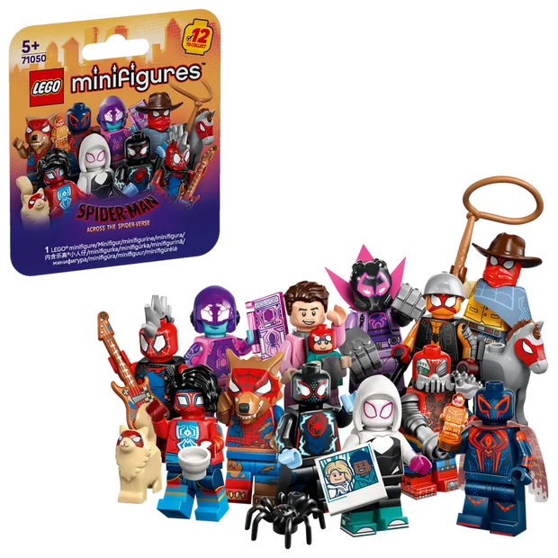 Minifigures Spiderman Across the Spiderverse