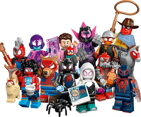 Minifigures Spiderman Across the Spiderverse