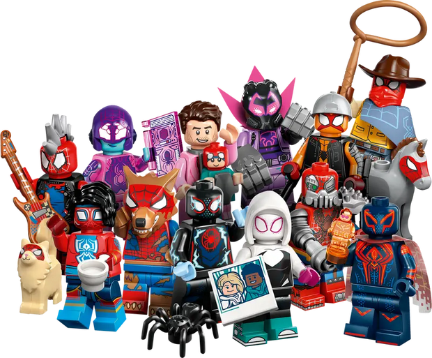 Minifigures Spiderman Across the Spiderverse