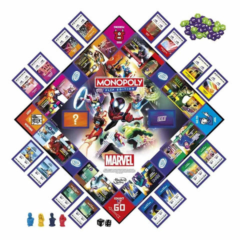 Monopoly Marvel Flip Game