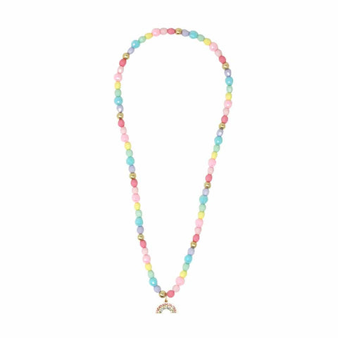 Smile Be Happy Rainbow Necklace