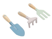 Kids Garden Tools - 3 pce Blue