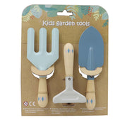 Kids Garden Tools - 3 pce Blue