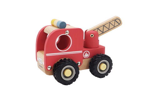 Fire Engine Wooden Vehicle