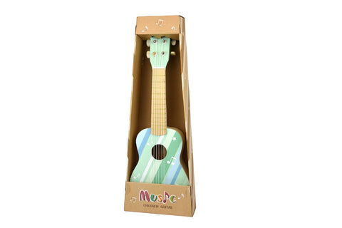 Wooden Guitar - Blue