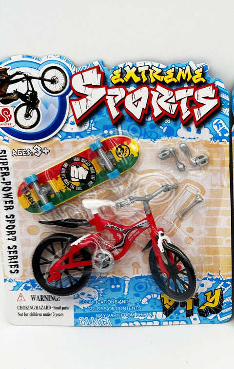 Mini Extreme Bike and Skateboard