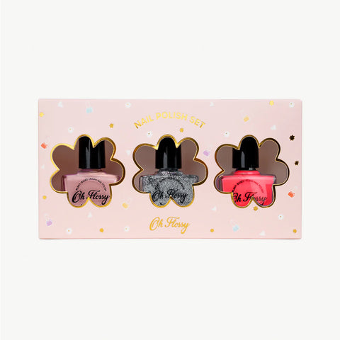 Oh Flossy 3 Pack Nail Polish Colours