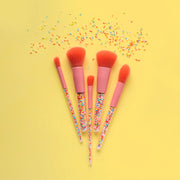'Sprinkles' Make Up Brush- Set 5