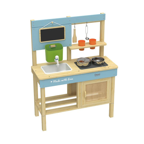 Wooden Outdoor Kitchen
