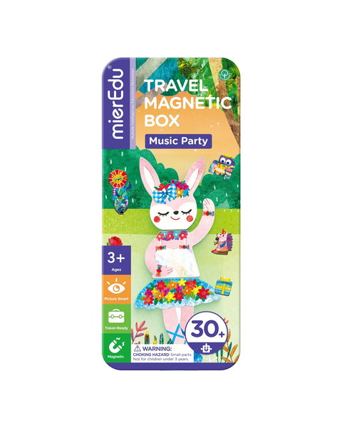 Magnetic Puzzle Tin - Music Animal