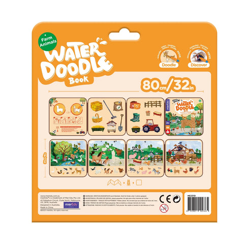 Water Doodle Book - Farm Animals