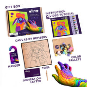 Paint by numbers with Clay- Bunny