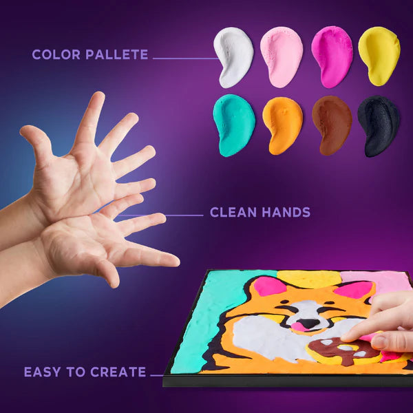 Paint by numbers with Clay- Fox