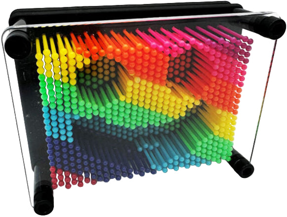 Pin Art Rainbow Style 13cm