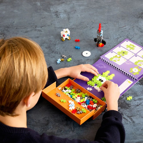 Plus Plus - Puzzle by Number Activity Pad 125Pcs