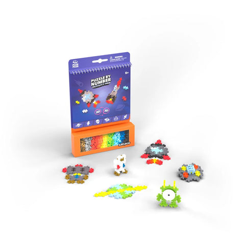 Plus Plus - Puzzle by Number Activity Pad 125Pcs