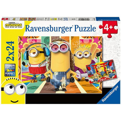 2 x 24pce The Minions In Action Puzzles