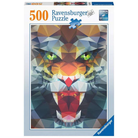 500pce Polygon Lion Puzzle