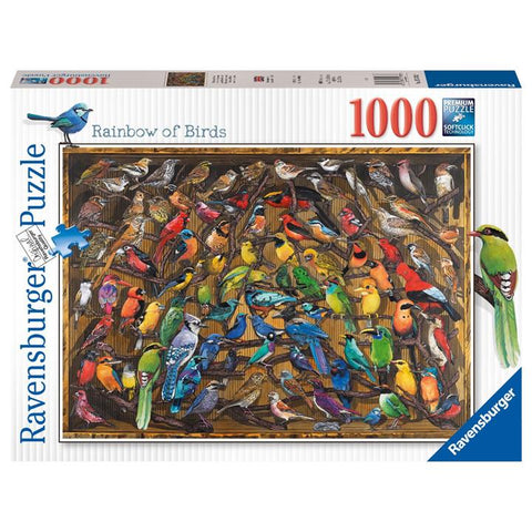 1000 pce Rainbow of Birds